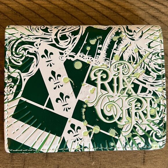 RipXGirl🏄🏻‍♀️ Florentine Waves🌊 Lightweight EasytoCarry Vegan🌱Wallet DL Slot - Picture 1 of 17